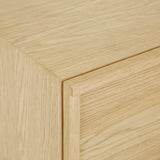 Marcel Bedside Two Drawer Natural