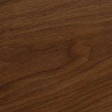 Marcel Bedside Open Two Drawer Walnut