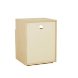 Marcel Bedside Open Two Drawer Natural