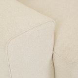 Airlie Slab Four Seater Sofa Buttercream