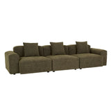 Airlie Slab Four Seater Sofa Ranger Weave