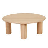 linea chubby coffee table natural