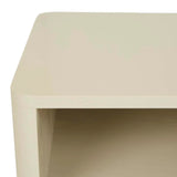 livorno pillar coffee table terracotta speckle