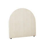 Madrid Arch Bedhead Queen Natural Stripe