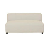 Aruba Curve Two Seater Centre Sofa Misty Grey