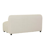 Aruba Curve Two Seater Centre Sofa Misty Grey