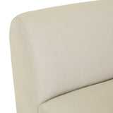 Aruba Curve Two Seater Centre Sofa Misty Grey