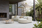 Aruba Curve Two Seater Centre Sofa Sand Dune
