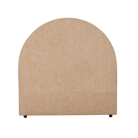 Madrid Arch Bedhead Double Peach Greige