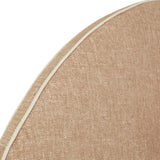 Madrid Arch Bedhead Double Peach Greige