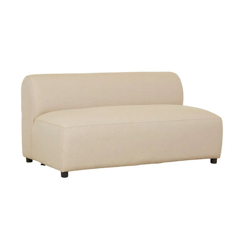Aruba Curve Two Seater Centre Sofa Sand Dune