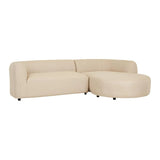 Aruba Curve Right Chaise Sand Dune