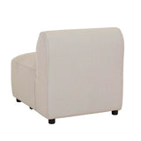Aruba Curve Centre Sofa Misty Grey