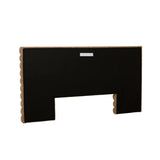 Madrid Tufted Bedhead King Toffee Weave
