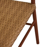mauritius dining chair natural/brique