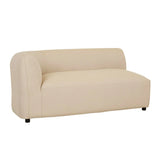 Aruba Curve Left Arm Sofa Sand Dune