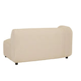 Aruba Curve Left Arm Sofa Sand Dune