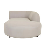 Aruba Curve Right Chaise Misty Grey