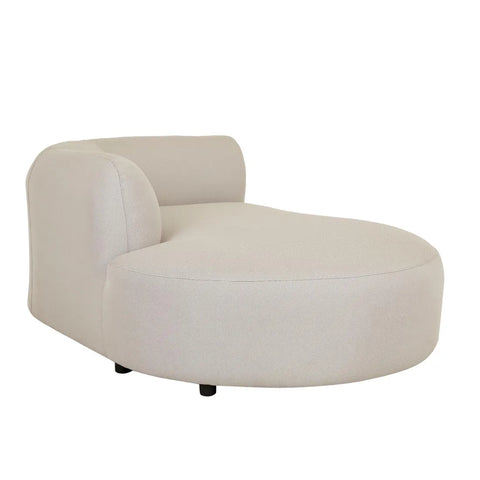 Aruba Curve Left Chaise Misty Grey