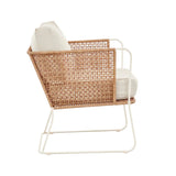 Cabana Sleigh Armchair Natural