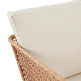 Cabana Sleigh Armchair Natural