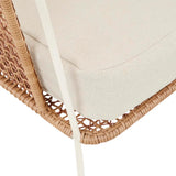 Cabana Sleigh Armchair Natural