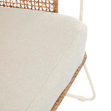 Cabana Sleigh Armchair Natural