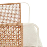 Cabana Sleigh Armchair Natural