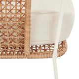 Cabana Sleigh Armchair Natural