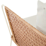 Cabana Sleigh Armchair Natural