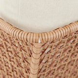 Cabana Sleigh Armchair Natural