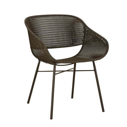 Cabana Curve Dining Chair Espresso