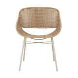 Cabana Curve Dining Chair Linen