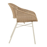 Cabana Curve Dining Chair Linen