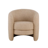 Kennedy Tenner Chair Beige Chunky Boucle