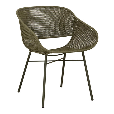 Cabana Curve Dining Chair Moss