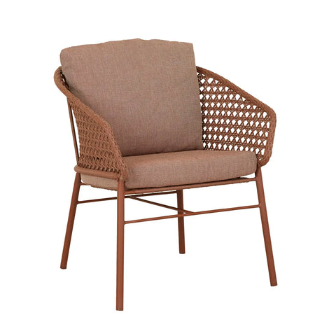 Cabana Lace Armchair Brique