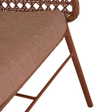 Cabana Lace Armchair Brique