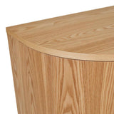 Oberon Crescent Storage Unit Natural Ash