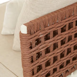 Cabana Weave Corner Sofa Ivory