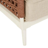 Cabana Weave Corner Sofa Ivory