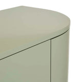 Oberon Crescent Storage Unit Gloss Sage