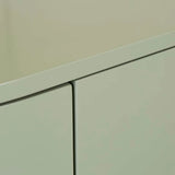 Oberon Crescent Storage Unit Gloss Sage