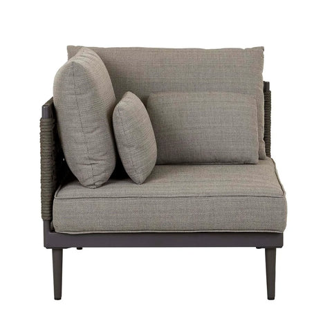 Cabana Weave Corner Sofa Graphite
