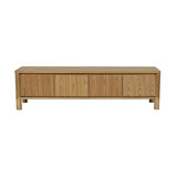 oliver fluted entertainment unit natural