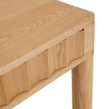 oliver fluted desk natural ash w1280mm