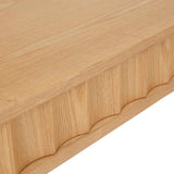 Oliver Fluted Desk Natural Ash