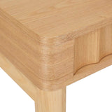 oliver fluted desk natural ash w1280mm
