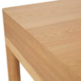 oliver fluted desk natural ash w1280mm