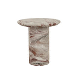 Atlas Decagon Side Table Monica Red